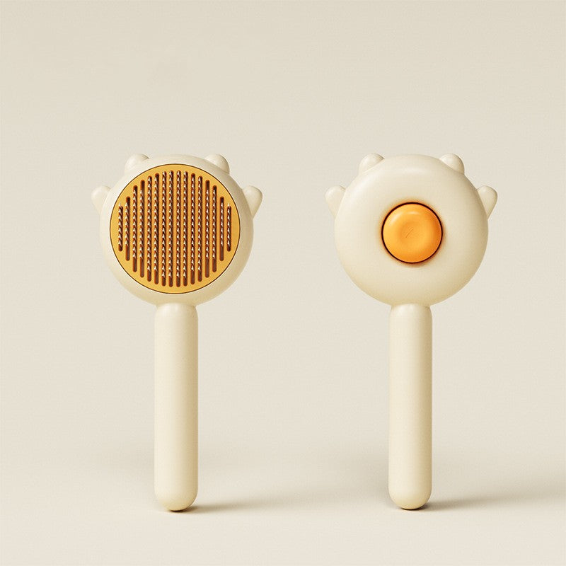 Brosse/Peigne de Massage pour Chat et Chien – Soins, Nettoyage du Pelage et Démêlage