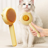 Brosse/Peigne de Massage pour Chat et Chien – Soins, Nettoyage du Pelage et Démêlage