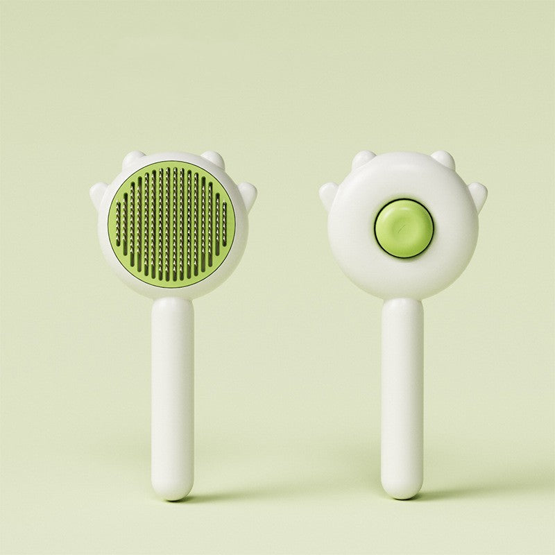 Brosse/Peigne de Massage pour Chat et Chien – Soins, Nettoyage du Pelage et Démêlage