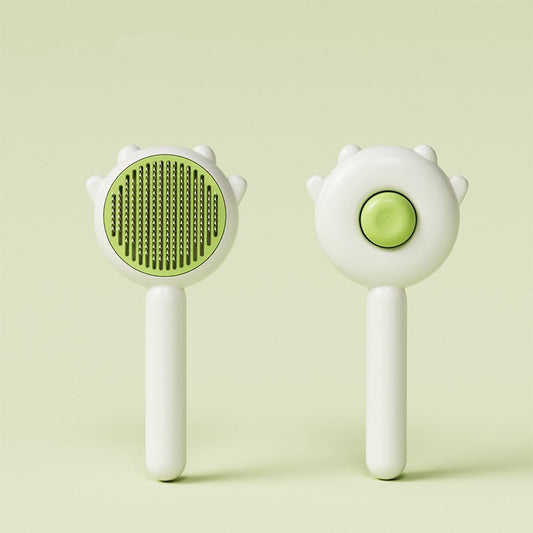 Brosse/Peigne de Massage pour Chat et Chien – Soins, Nettoyage du Pelage et Démêlage