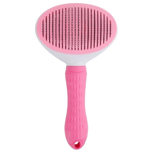 Brosse Auto-Nettoyante pour Chiens & Chats – Peigne Démêlant Anti-Poils | Outil de Toilettage Professionnel pour Animaux