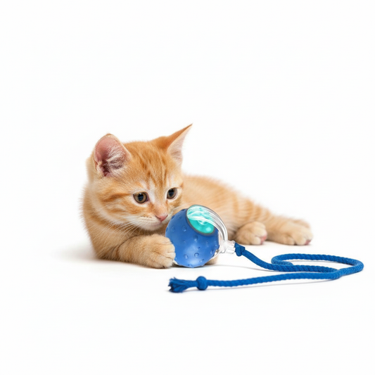 Balle Interactive Roulante pour Chat - Super Motrice
